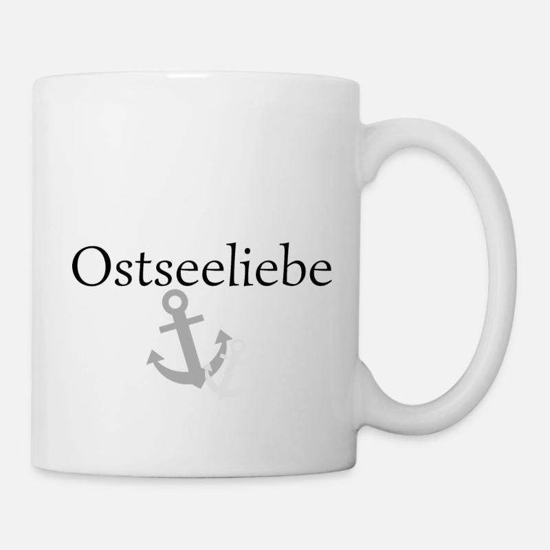 Ostseeliebe - Tasse - Weiß