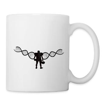 Footballtrainer American Footballfan Football - Tasse - Weiß - Rechts