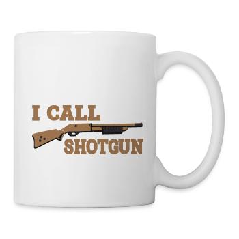 I Call Shotgun 7 - Mug - white - Right