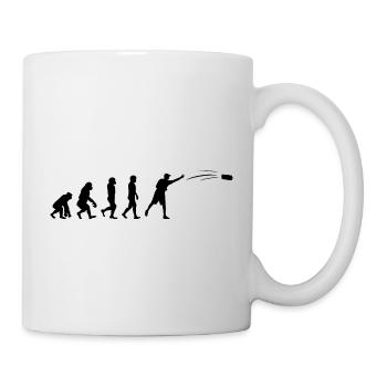 Cornhole Bean Bag Toss Lawn Game Evolution - Mug - white - Right