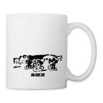 BMX - Tasse - Weiß - Rechts