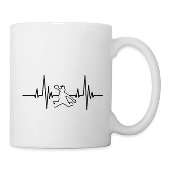 Handballverein Handball Handballer Handballspieler - Tasse - Weiß - Rechts