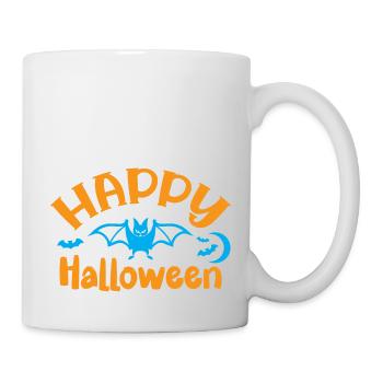 Happy halloween - happy holiday humor - Mug - white - Right