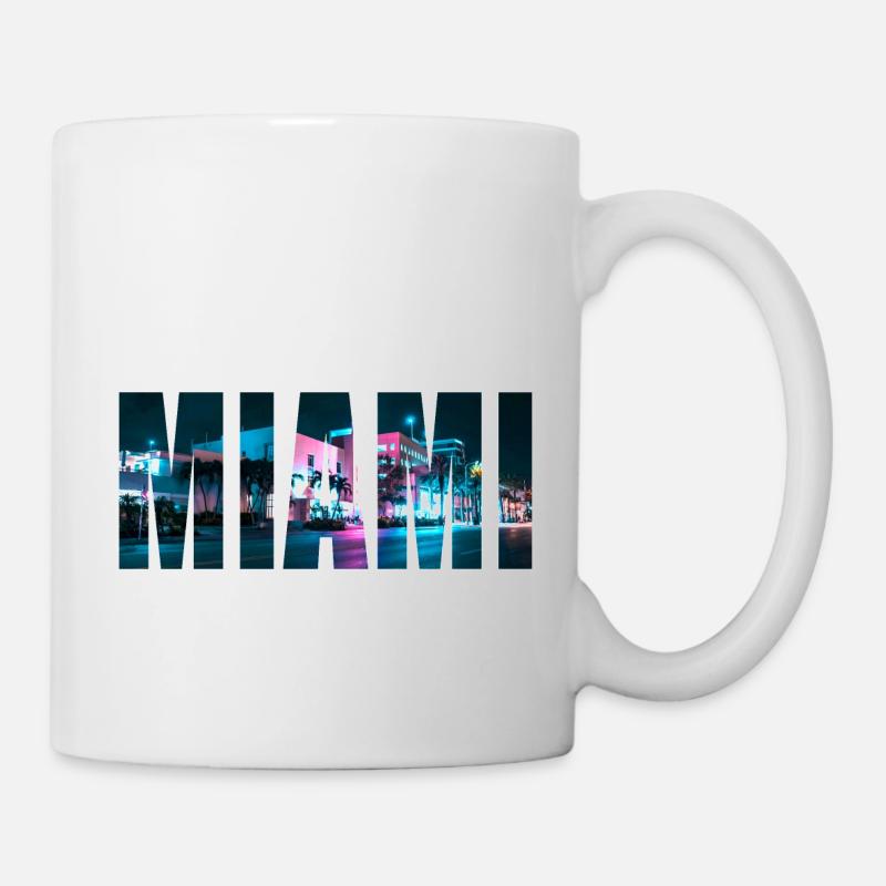 MIAMI - Mug - white