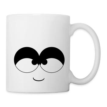Seh dich! - Tasse - Weiß - Rechts