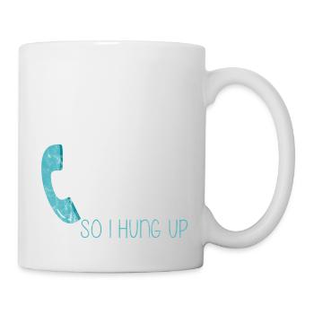 La réalité appelée so i hung up 2 - Mug blanc - blanc - Droite