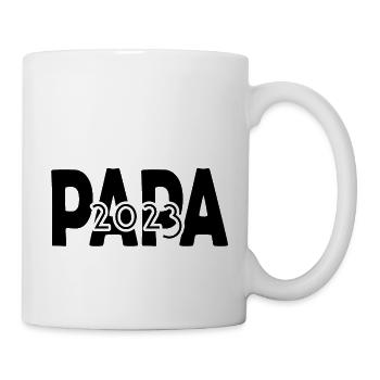 Dad 2023, Become a father, Parents, Pregnancy - Mug - white - Right