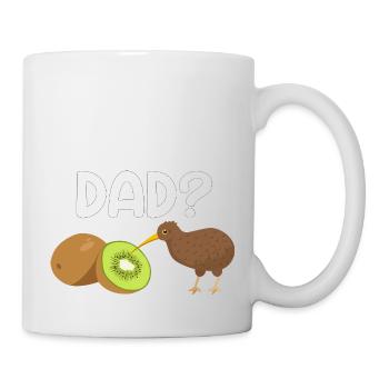 Kiwi Vogel Neuseeland Geschenk - Tasse - Weiß - Rechts