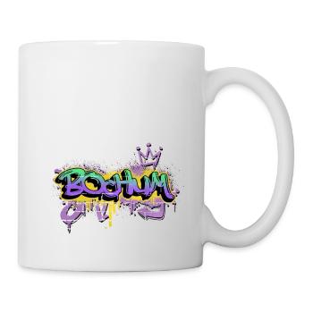 Bochum Deutschland Stadt Graffiti Spray Sprayer - Tasse - Weiß - Rechts