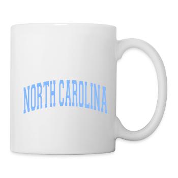 north carolina - Tasse - Weiß - Rechts