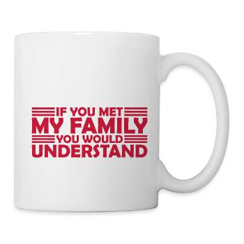 you would understand Zitat - Tasse - Weiß - Rechts