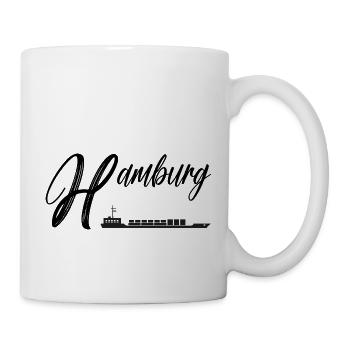 Hamburg City - Tasse - Weiß - Rechts