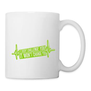 Séance d’entraînement Fitness Motivation Citation - Mug blanc - blanc - Droite