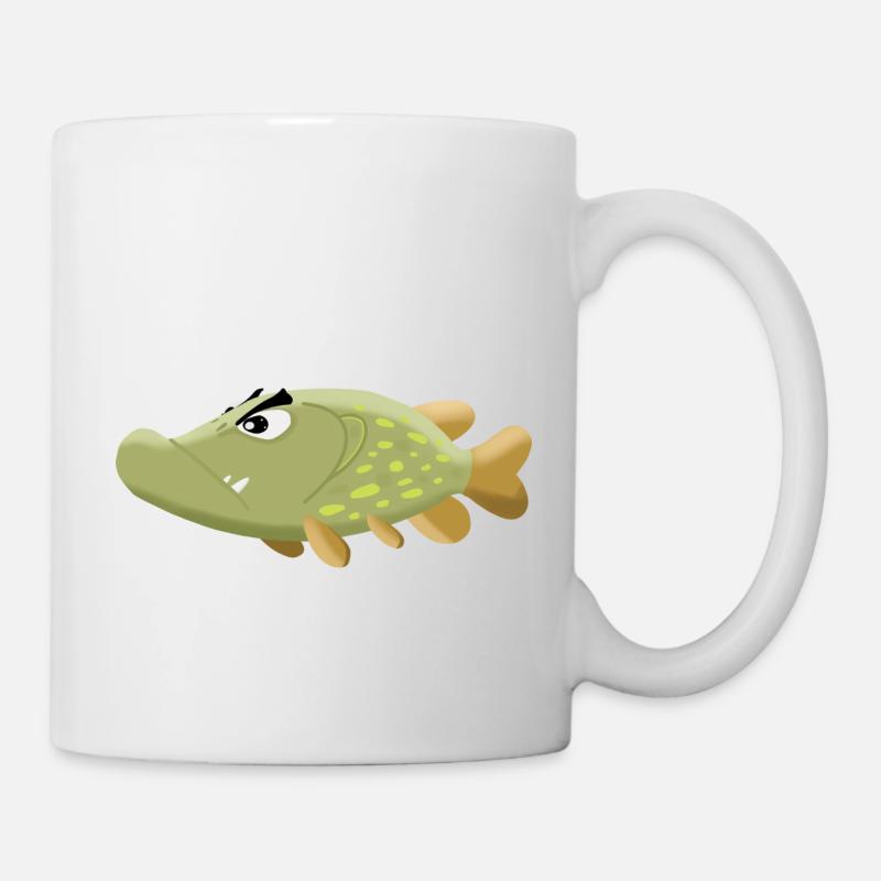 Big pike! - Mug - white