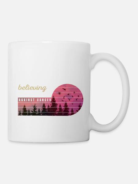 Motivational Believing Of Cheerful Fighters - Mug - white