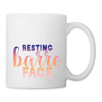 Resting Barre Face 3 - Tasse - Weiß - Rechts