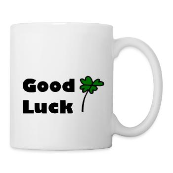 Good Luck - Tasse - Weiß - Rechts