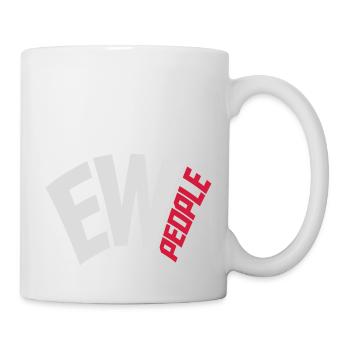 ew people citation drôle - Mug blanc - blanc - Droite