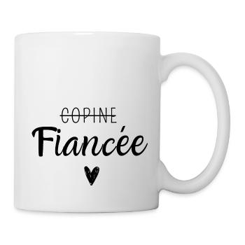 Fiancée - Mug blanc - blanc - Droite