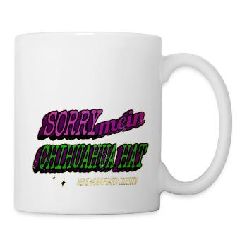 schäferhund geburtstagsgeschenk doggie - Tasse - Weiß - Rechts