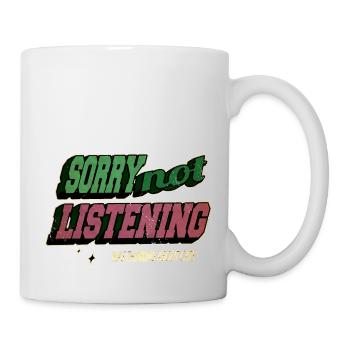 chat fesses tshirts animal guenon kitty grand chat humour - Mug blanc - blanc - Droite