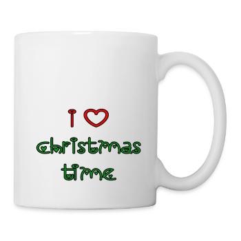 J’adore Noël. J’adore Noël - Mug blanc - blanc - Droite