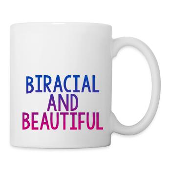 Biracial And Beautiful 4 - Mug - white - Right