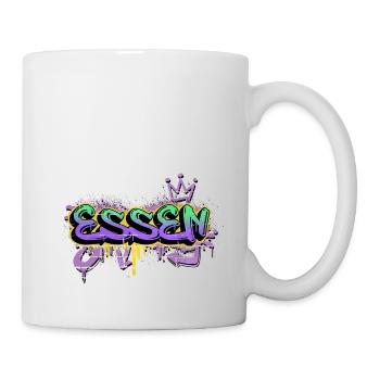 Essen Germany City Graffiti Spray Sprayer - Mug - white - Right