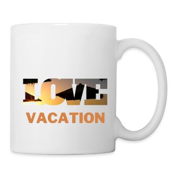 T-shirt Holiday Beach Holiday Summer Sun Cadeau - Mug blanc - blanc - Droite