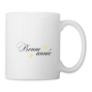 Bonne année - Mug blanc - blanc - Droite