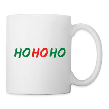 HO HO HO - Mug blanc - blanc - Droite