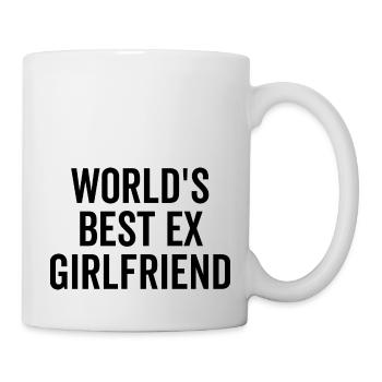 Die beste Ex-Freundin der Welt - Tasse - Weiß - Rechts