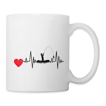 Hameçons Pêche Pêche Pêche Pêche Pêche - Mug blanc - blanc - Droite