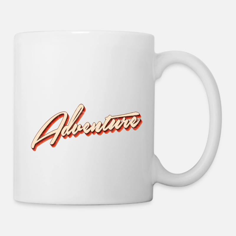 Adventure - Tasse - Weiß
