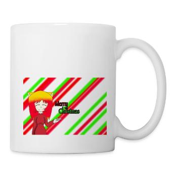 Merry Christmas (Nina The Fox) - Tasse - Weiß - Rechts