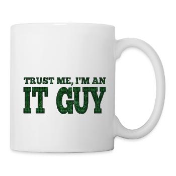 IT guy support geek computer computer geek technicien geek - Mug blanc - blanc - Droite
