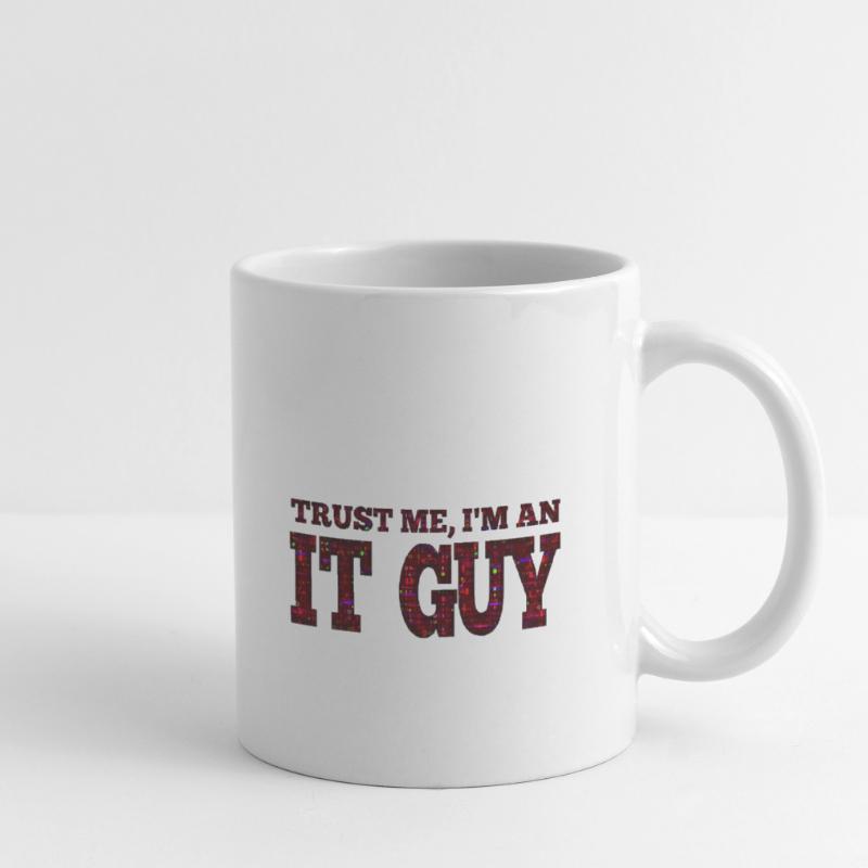 IT-Typ Unterstützung Geek Computer Computer Geek Techniker Tasse