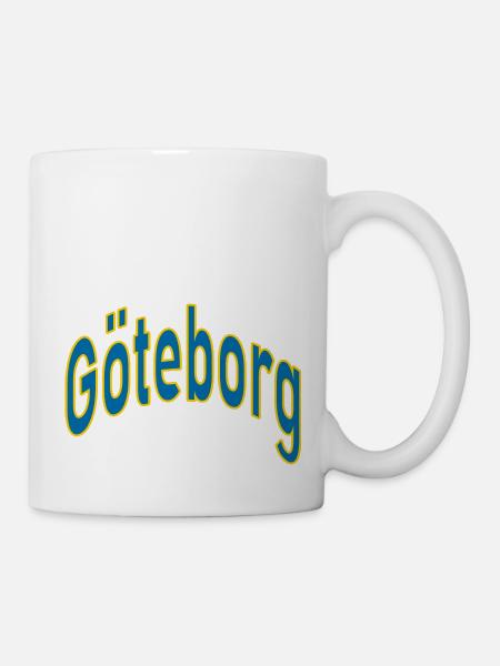 Göteborg - Tasse - Weiß