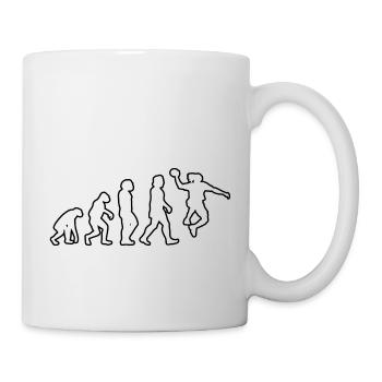 Handball Femmes Handball Joueur Handball Femme - Mug blanc - blanc - Droite