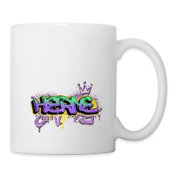 Herne Germany City Graffiti Spray Sprayer - Mug - white - Right