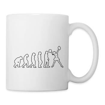 Cheerleaderin Cheerleader Geschenk Cheerleading - Tasse - Weiß - Rechts