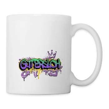 Gütersloh Deutschland Stadt Graffiti Spray Sprayer - Tasse - Weiß - Rechts