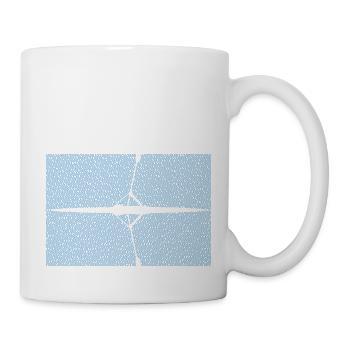 Rudern - Tasse - Weiß - Rechts