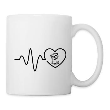 Hund Dog - Tasse - Weiß - Rechts