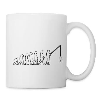 Angler Fishing Fishing Fishing hooks Fishing Fishing - Mug - white - Right
