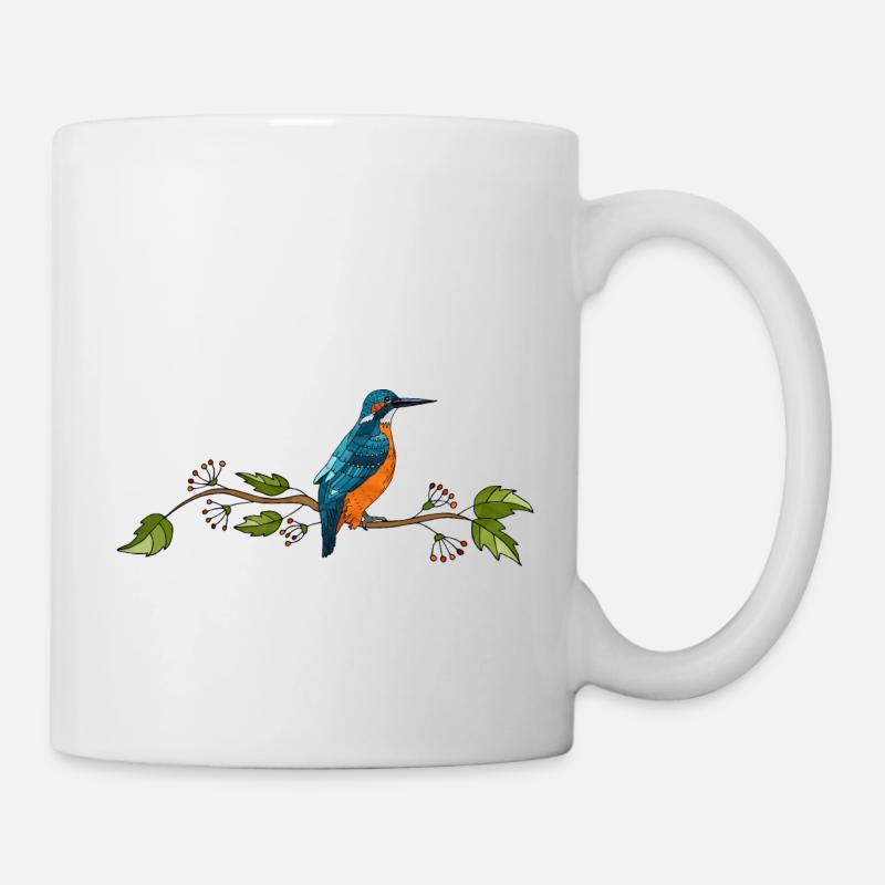 Vogel - Tasse - Weiß