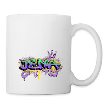 Jena Germany City Graffiti Spray Sprayer - Mug - white - Right