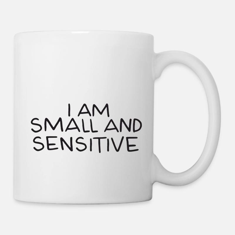 Petit et sensible - Mug blanc - blanc