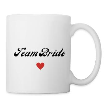 team bride - Mug blanc - blanc - Droite