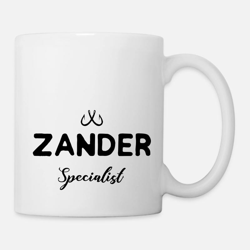 Zander Specialist - Angeln, Angler - Zander - Tasse - Weiß